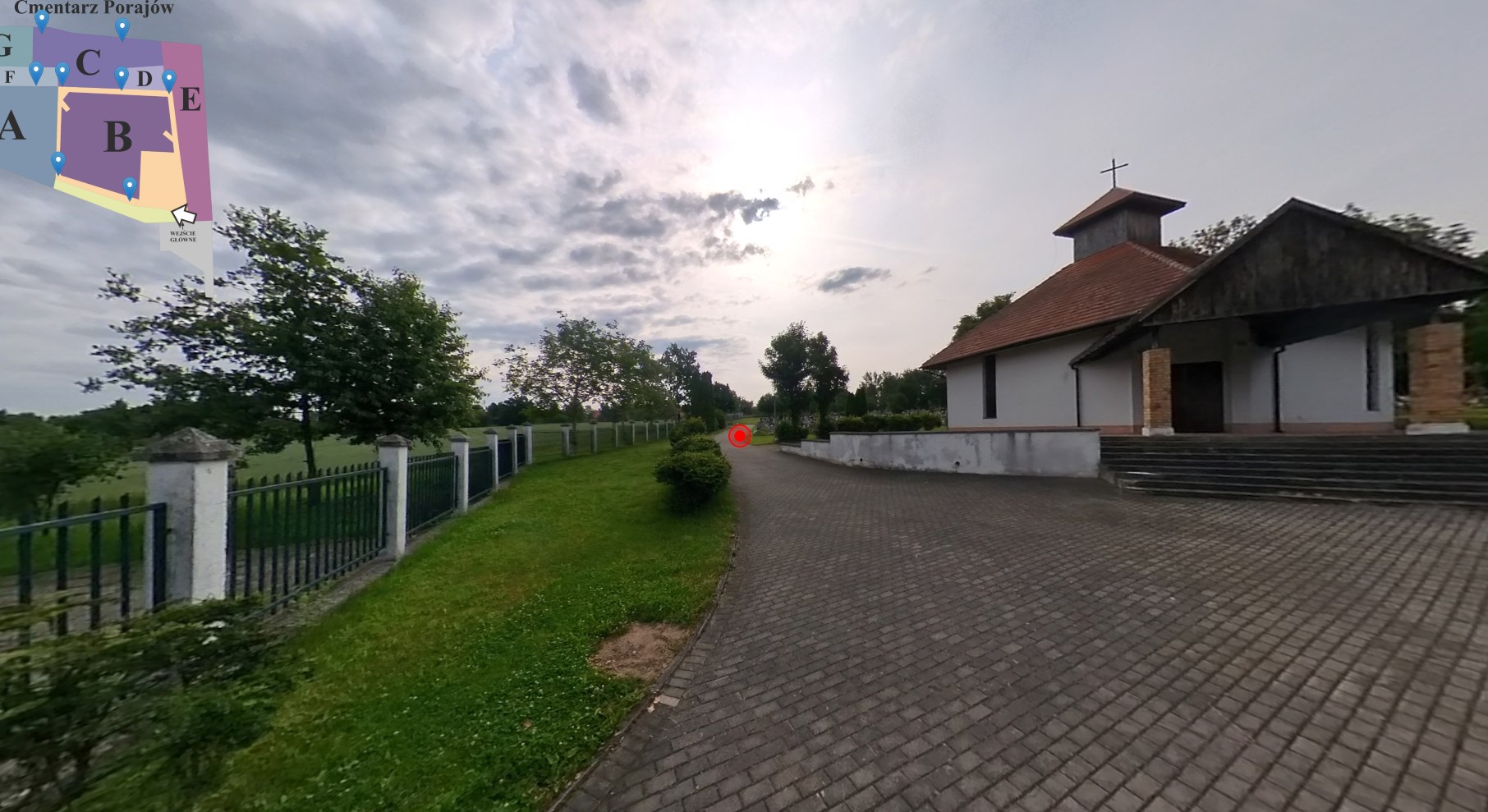 Obraz przedstawiający Cmentarz w Porajowie