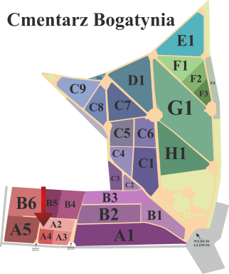 Brak mapy sektorowej