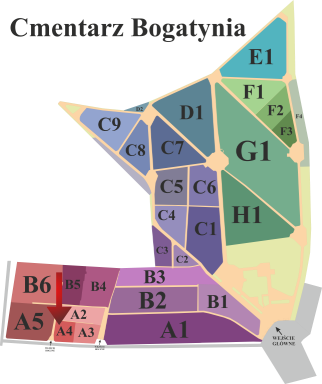 Brak mapy sektorowej