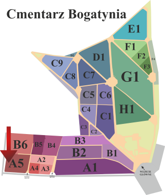 Brak mapy sektorowej