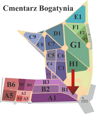 Brak mapy sektorowej