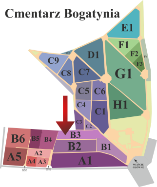 Brak mapy sektorowej