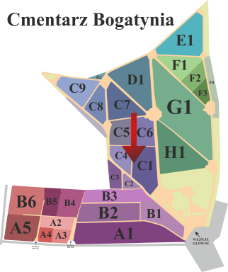 Brak mapy sektorowej