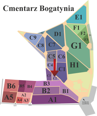 Brak mapy sektorowej