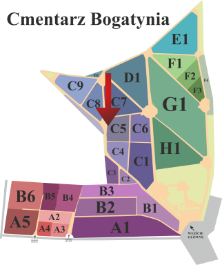 Brak mapy sektorowej