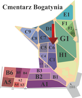 Brak mapy sektorowej