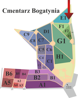 Brak mapy sektorowej