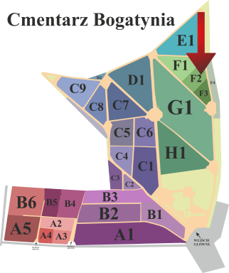 Brak mapy sektorowej