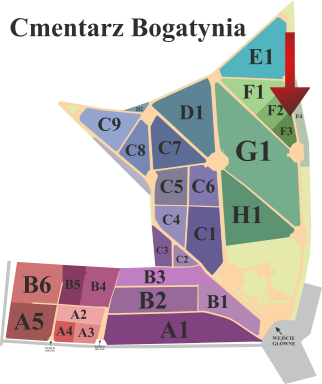 Brak mapy sektorowej