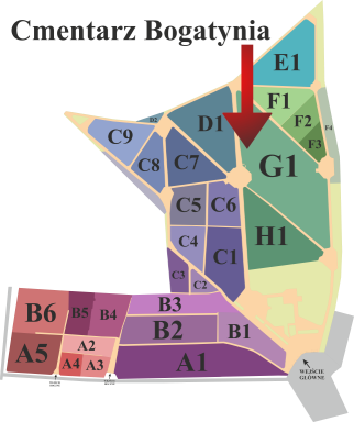 Brak mapy sektorowej