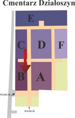 Brak mapy sektorowej