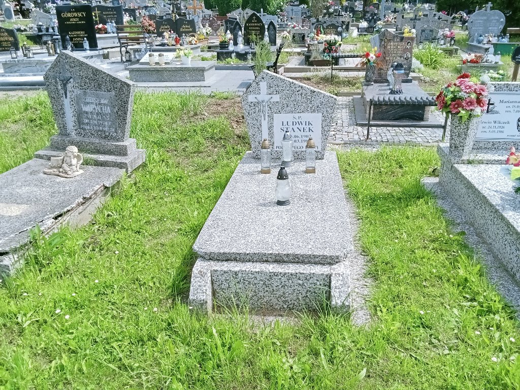 Grób Ludwik Stanek