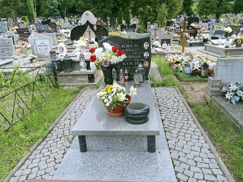 Grób Jadwiga Kruk