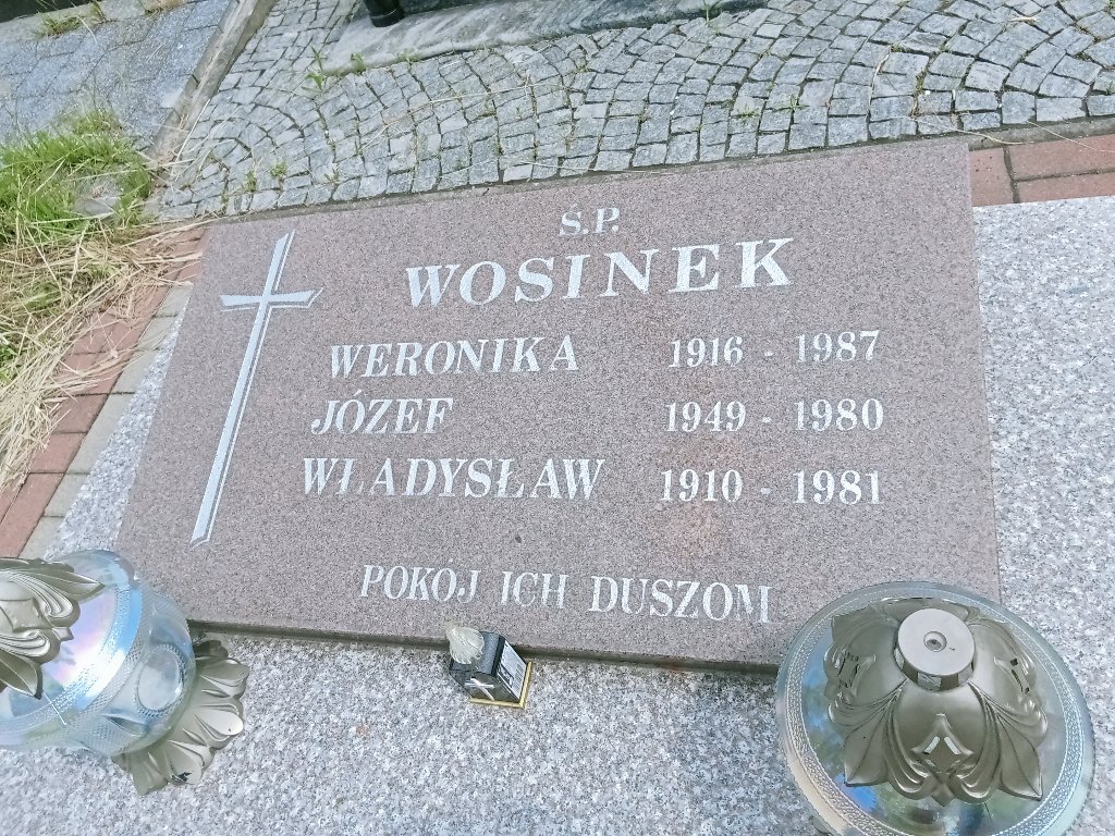 Grób Józef Wosinek