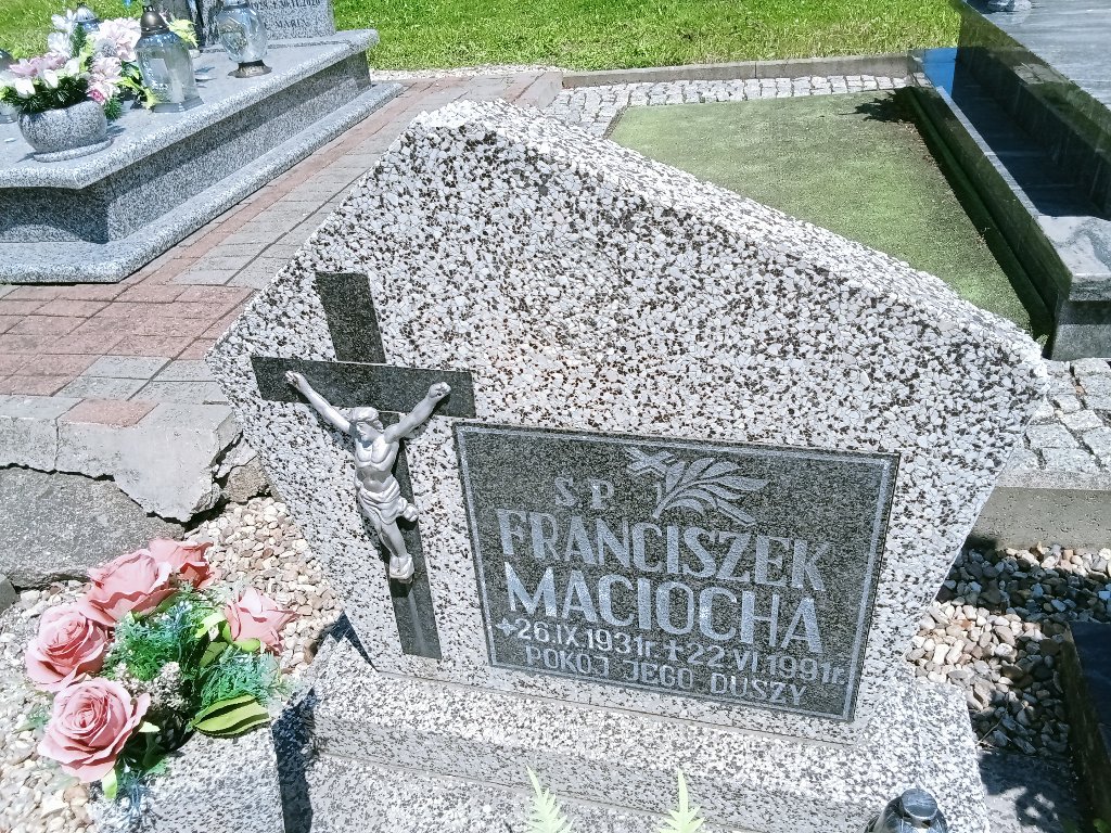 Grób Franciszek Maciocha