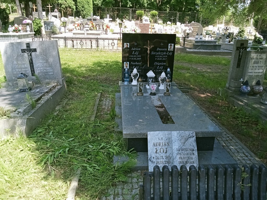 Grób Danuta Strzelczyk-Łój