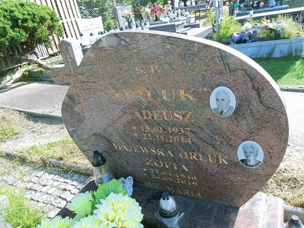Grób Zofia Orluk-Majewska