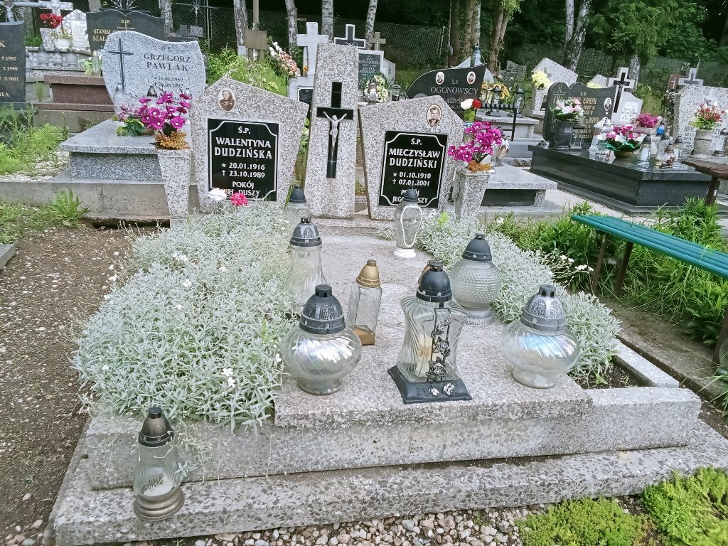 Grób Walentyna Dudzińska