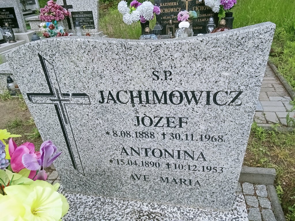 Henryk JACHIMOWICZ 1952 Bogatynia - Grobonet - Wyszukiwarka osób pochowanych