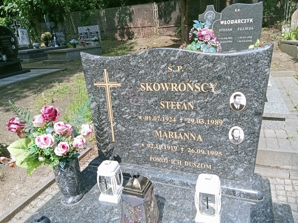 Grób Marianna Skowrońska