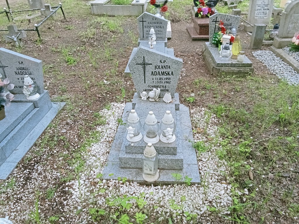 Grób Jolanta Adamska