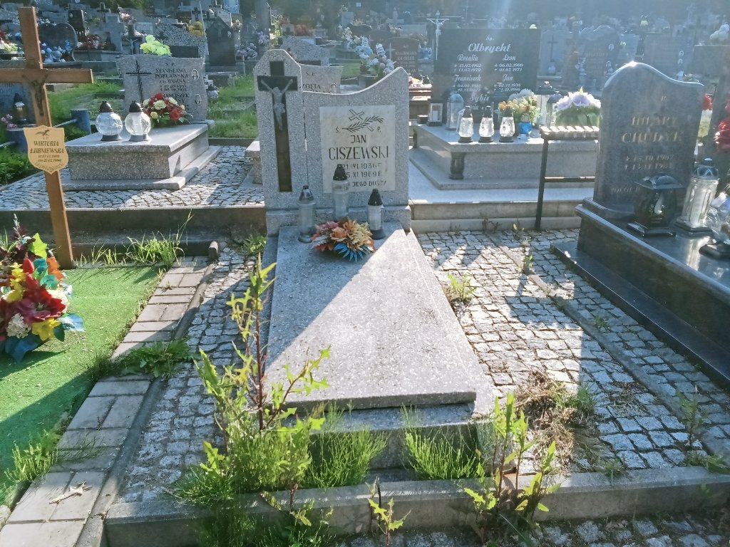 Grób Jan Ciszewski
