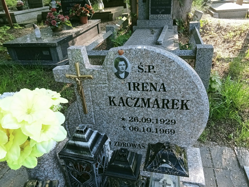 Grób Irena Kaczmarek