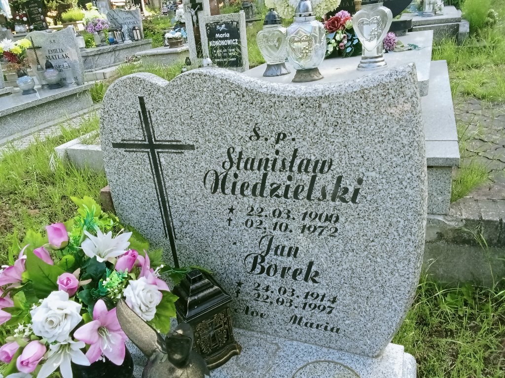 Grób Jadwiga Borek