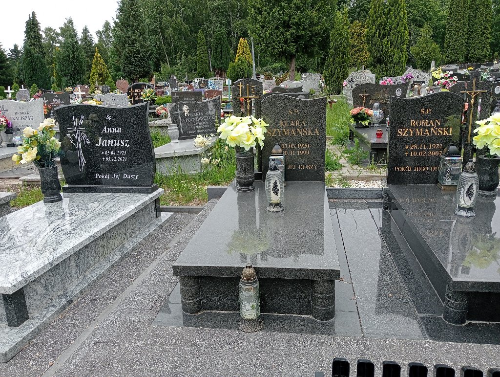 Grób Klara Szymańska