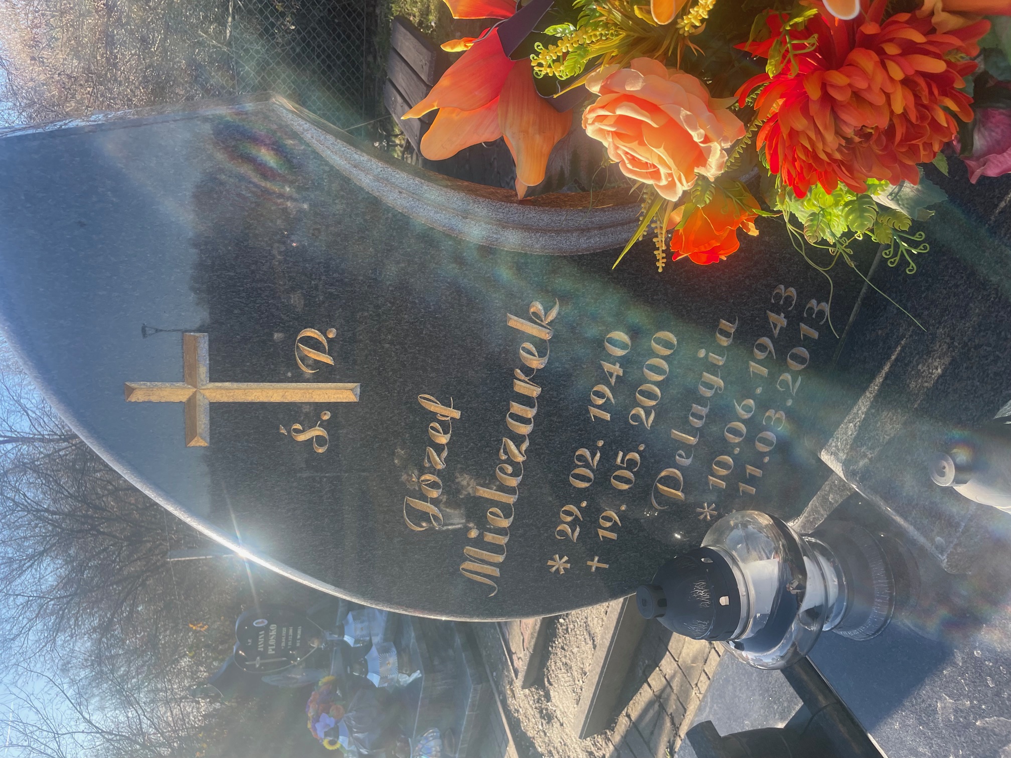 Grób Pelagia Mielczarek