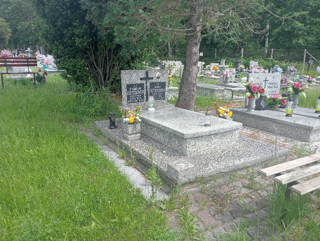 Grób Stanisław Krzyszkowski