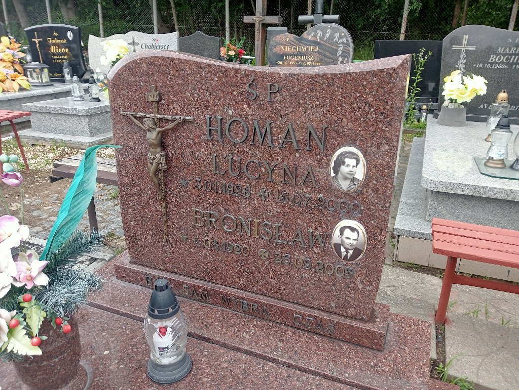 Grób Bronisław Homan