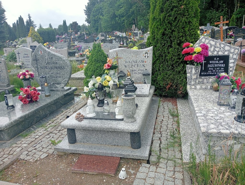 Grób Wiesław Kapciak