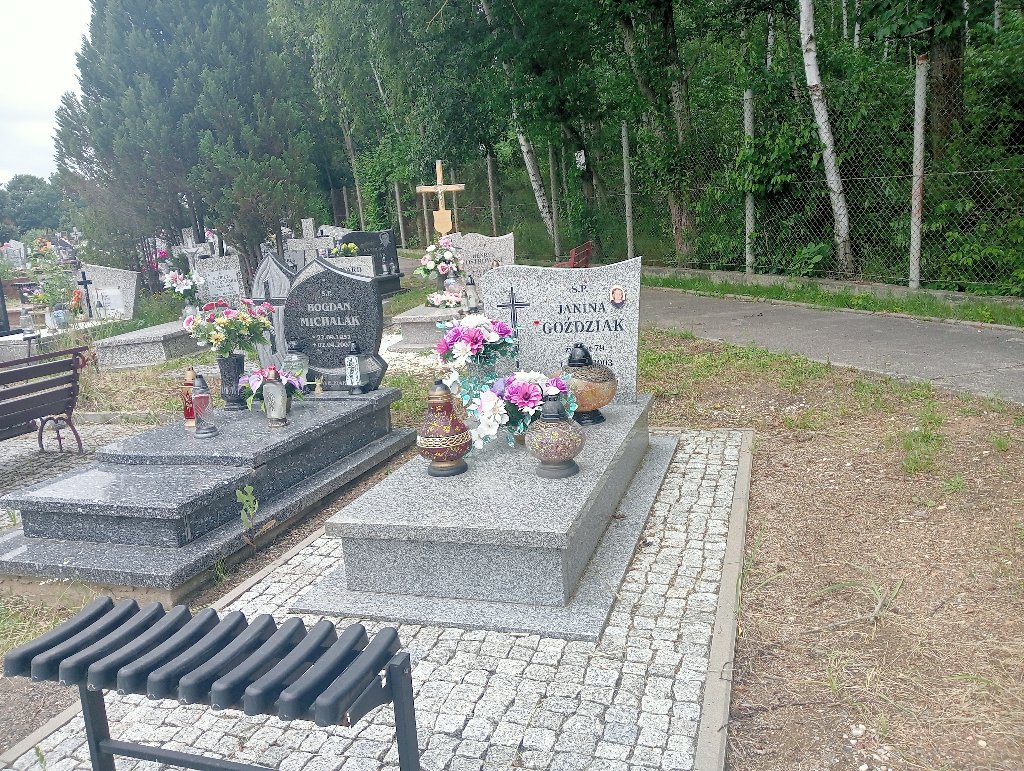 Grób Janina Goździak