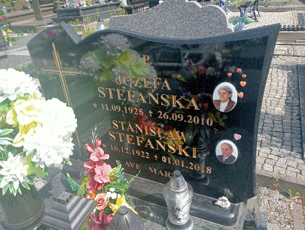 Grób Józefa Stefańska 