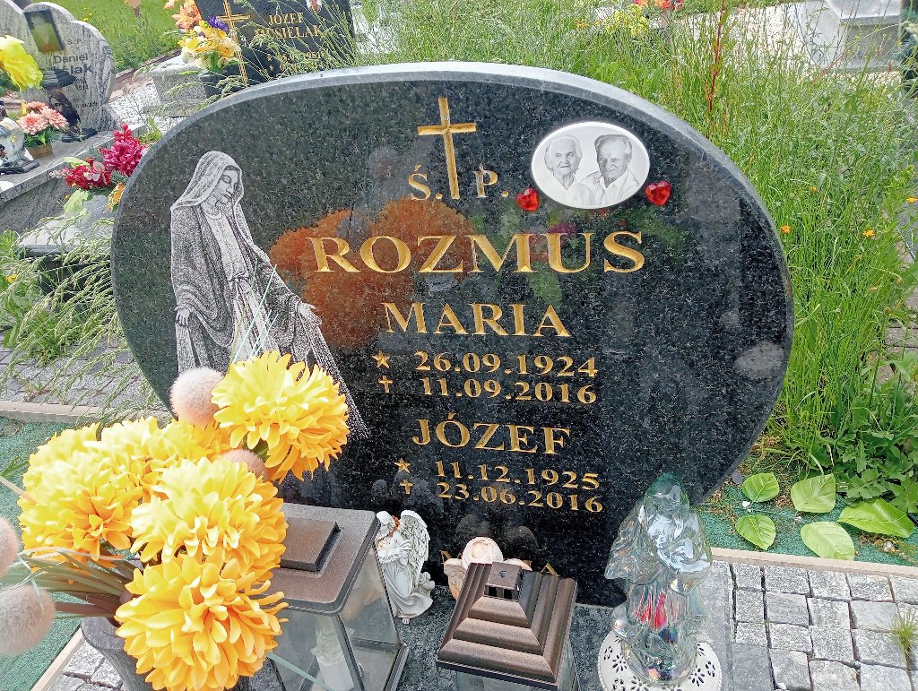 Grób Maria Rozmus