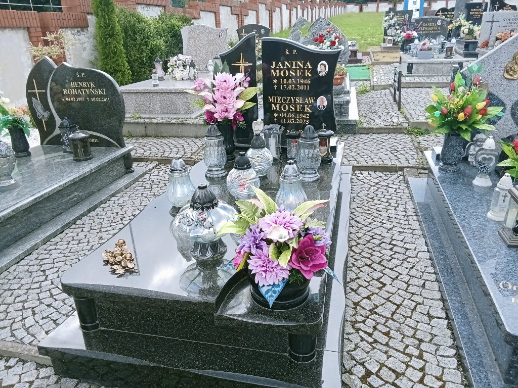 Grób Mieczysław Mosek