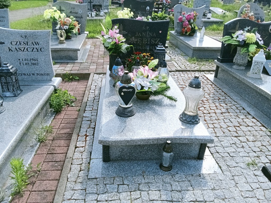 Grób Janina Rębisz