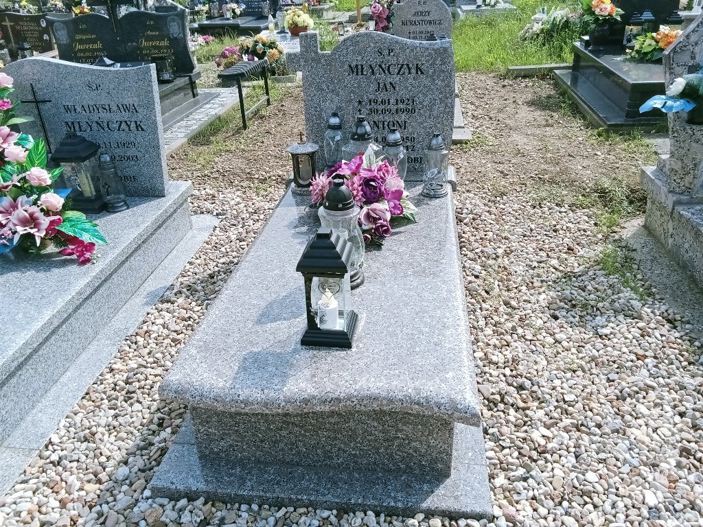 Grób Antoni Młyńczyk